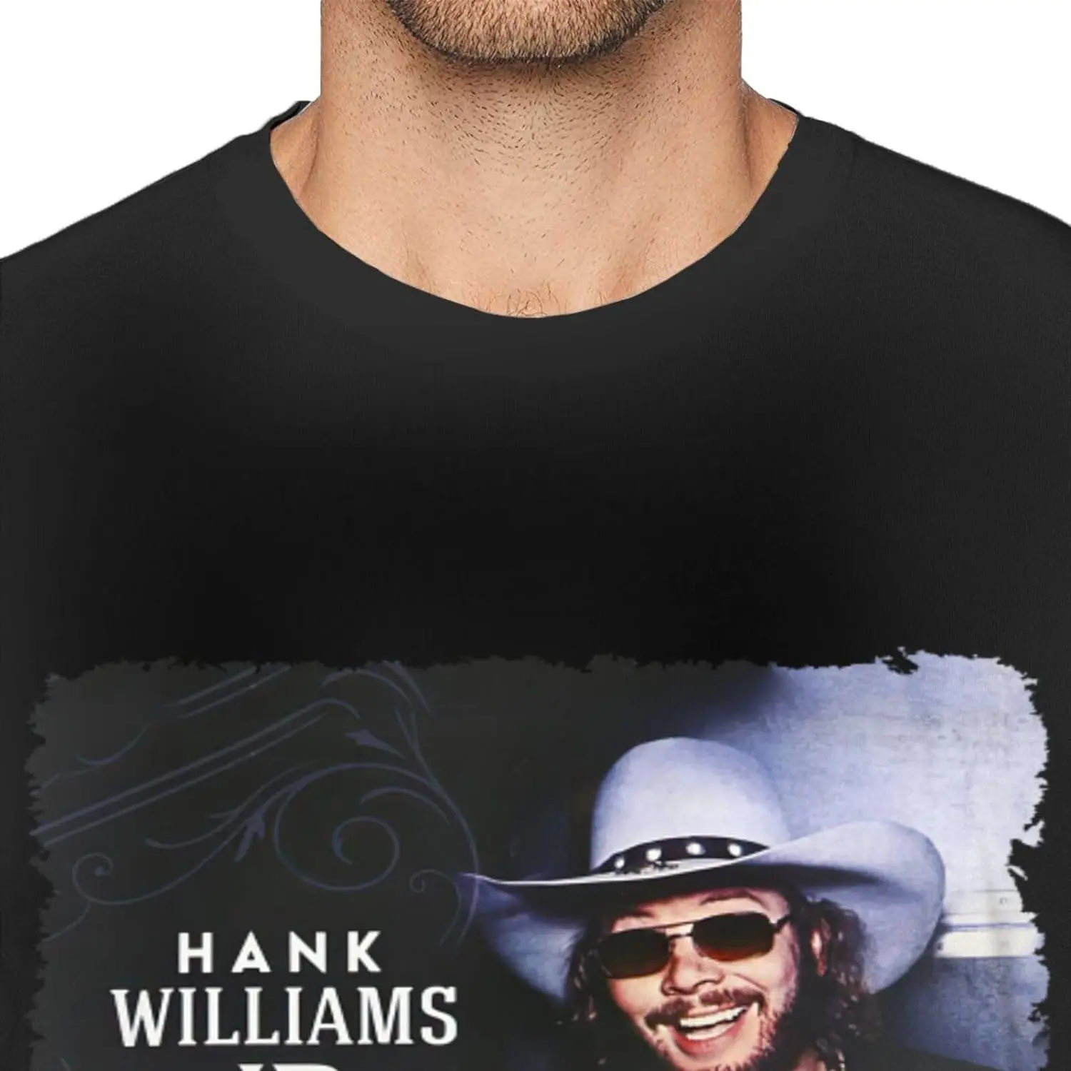Men's T Shirt Cotton Tee Basic Short Sleeve Crewneck Shirt Tops Black