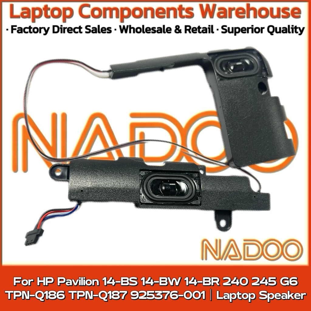New Original Laptop Notebook Speaker For HP Pavilion 14-BS 14-BW 14-BR 240 G6 245 G6 TPN-Q186 TPN-Q187  925376-001 built-in horn