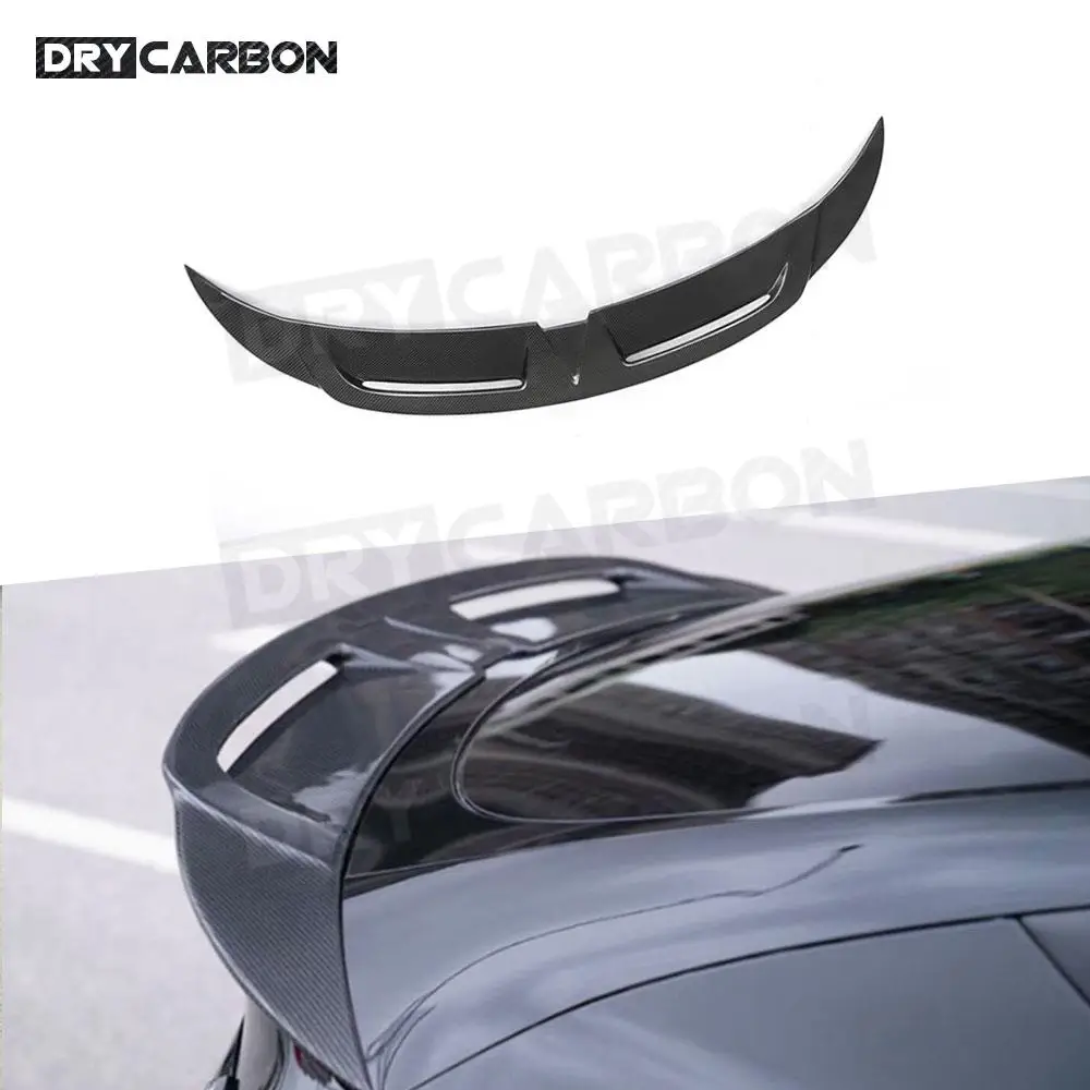 

Carbon Fiber Car Rear Trunk Duck Spoiler Wing for Tesla Model Y Duckbill Rear Wing Spoiler Rear Spoiler Bodykits Accessories