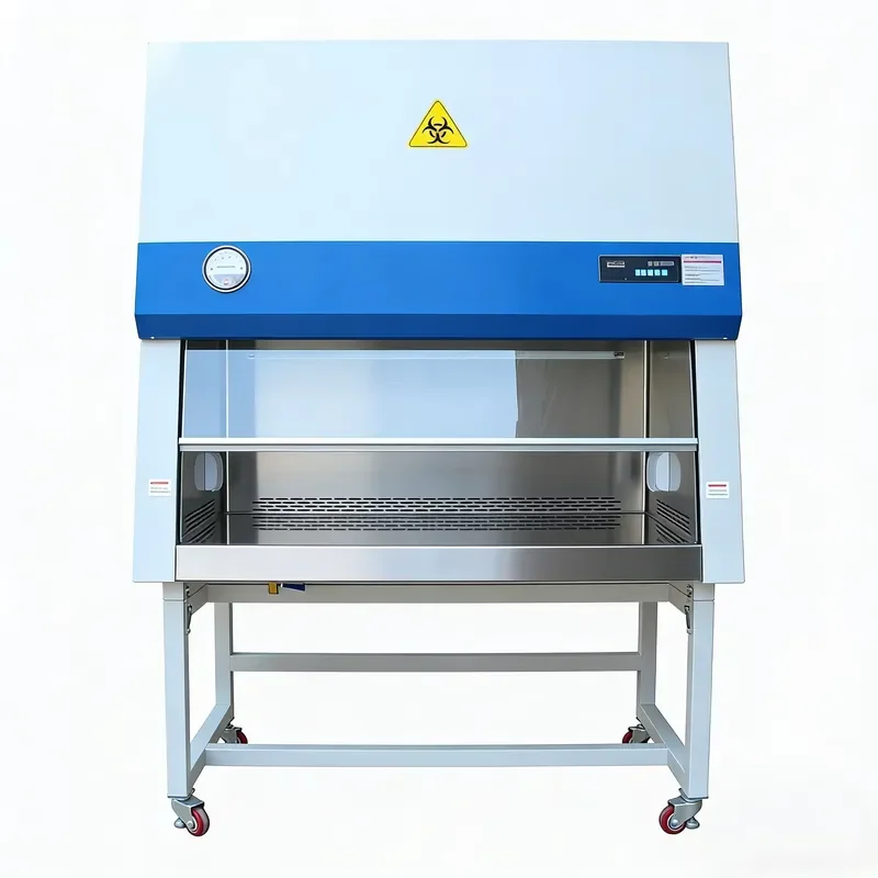 for Laboratory Class II Biosafety Cabinet Full Enclosed Semi-closed Single Double Layer Aseptic Clean Exhaust Workbench Steel