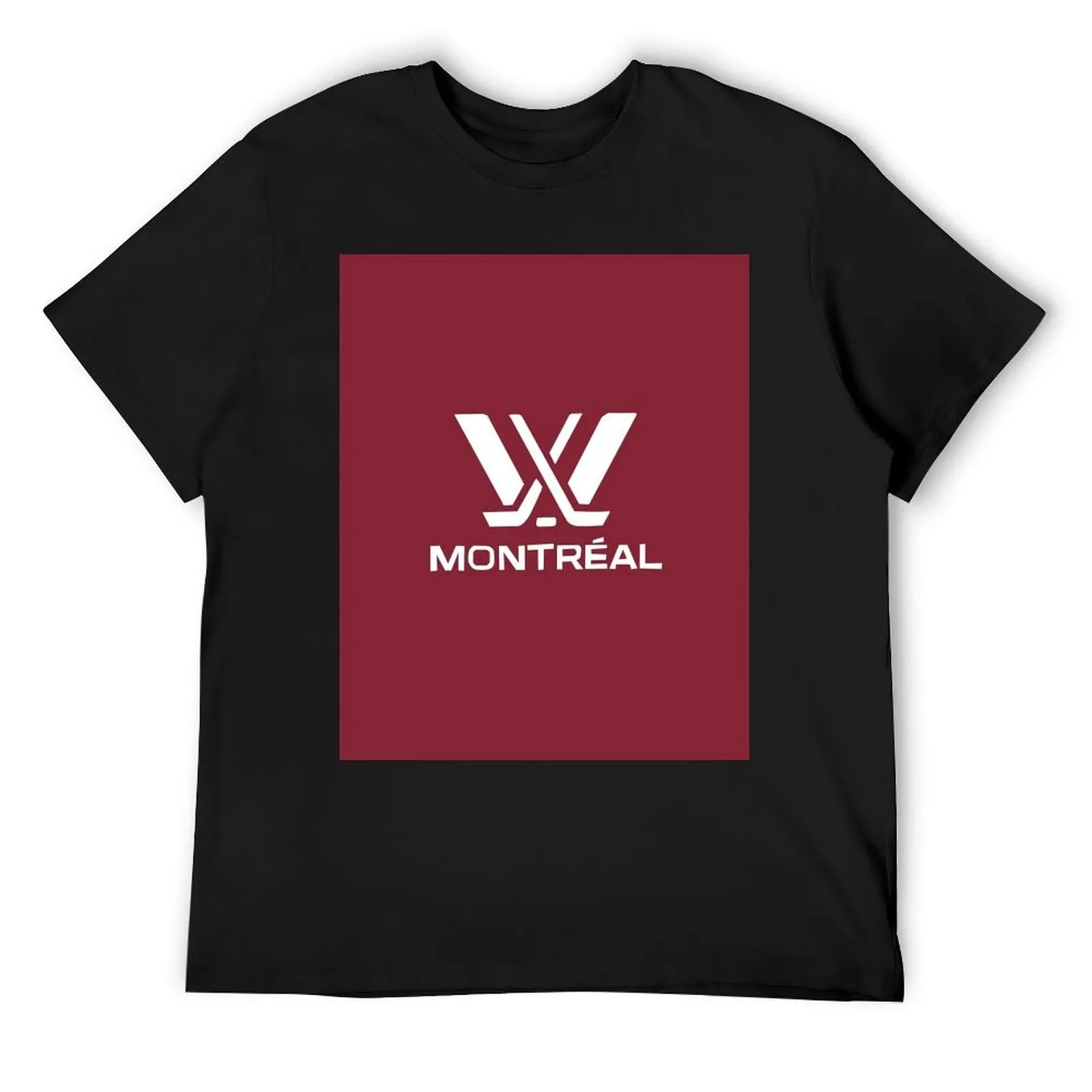 Professional women’s hockey league Montreal T-Shirt graphic shirts korean fashion cotton graphic tees plain black t shirts men