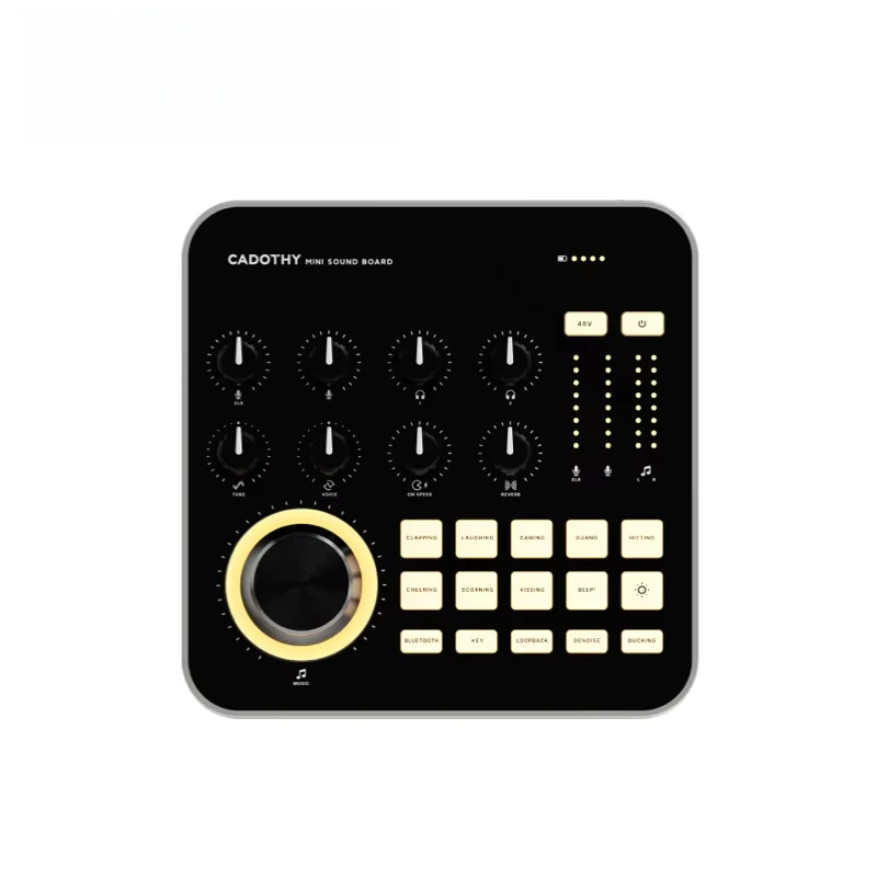 Good Quality High-Performance Live Broadcast Sound Board Sns01 Professional Audio Interface for Streaming