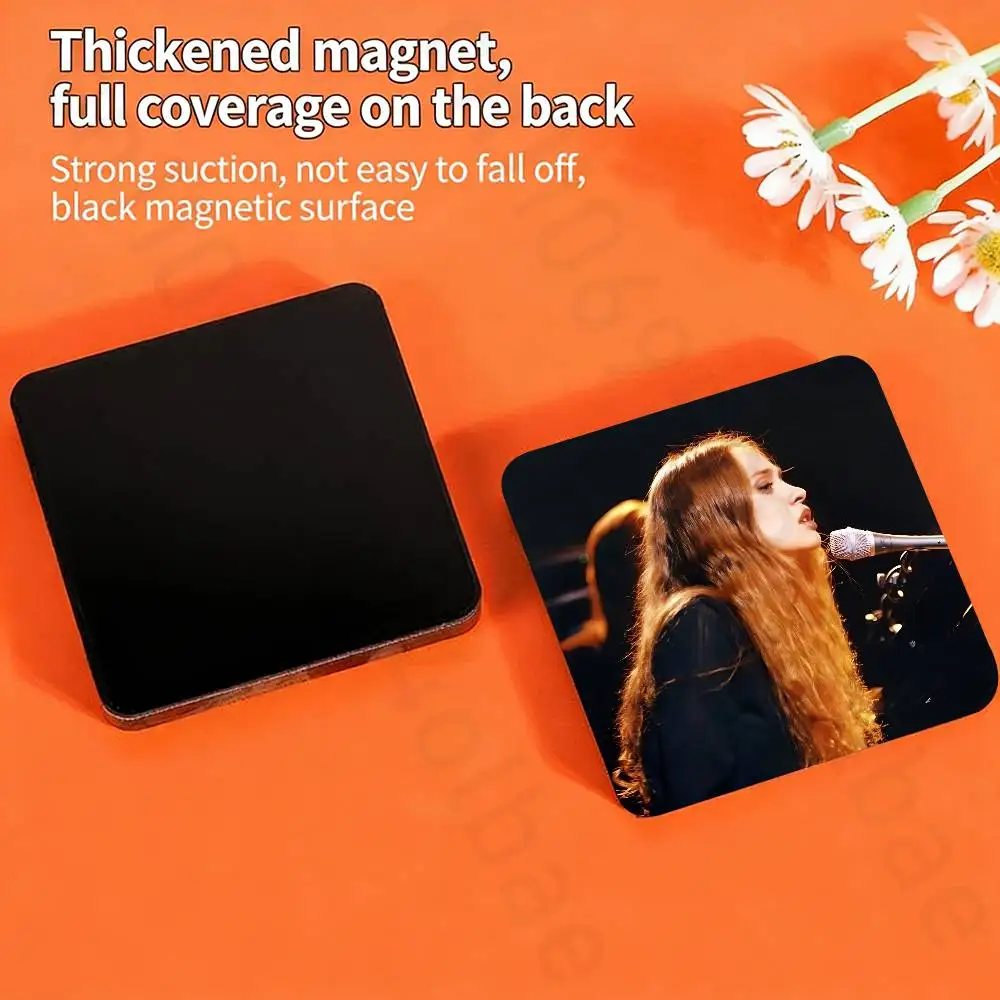 Fiona Apple Fridge Magnets Round Magnetic Refrigerator Decoration Memorial Gifts Wedding Favors