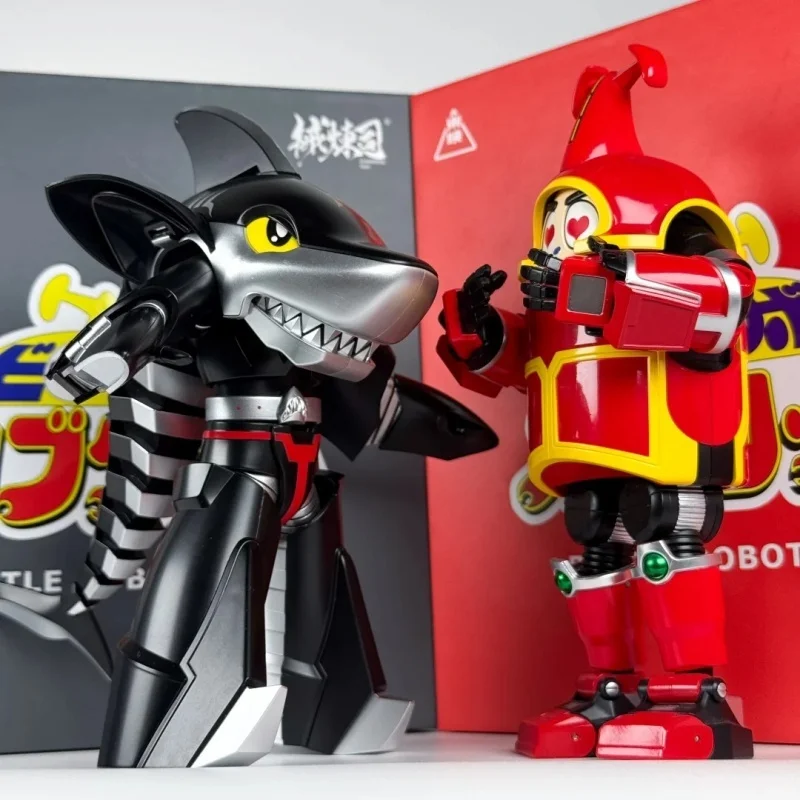 جديد حقيقي 1/12 مقياس Xls B-Robo Kabutack سلسلة 2 القرش Las Vegas Mecha نموذج عمل الشكل جمع الديكور لعبة الهدايا