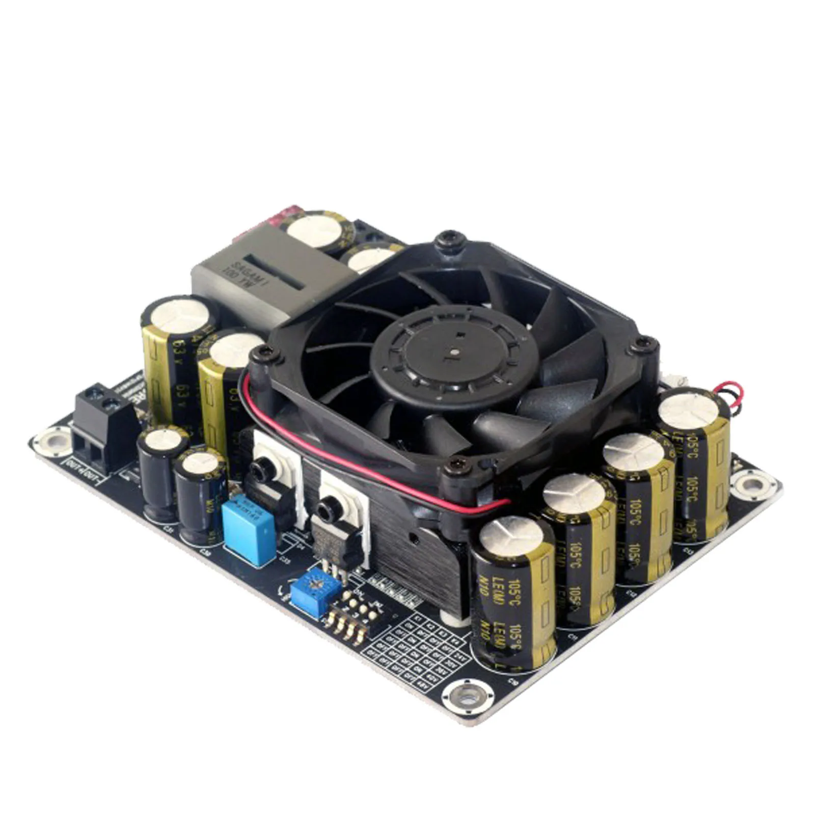 500W Booster Power Supply Board Module DC12V Conversion 24V/48V Car Audio Vehicle PSU