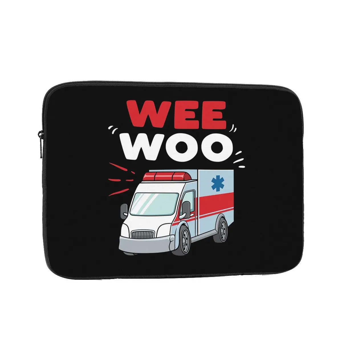 

Wee Woo Скорая помощь Фельдшер Неотложная медицина Чехол для ноутбука Сумка 10, 12, 13, 15, 17 дюймов Сумка для ноутбука Рукав для планшета Противоударный