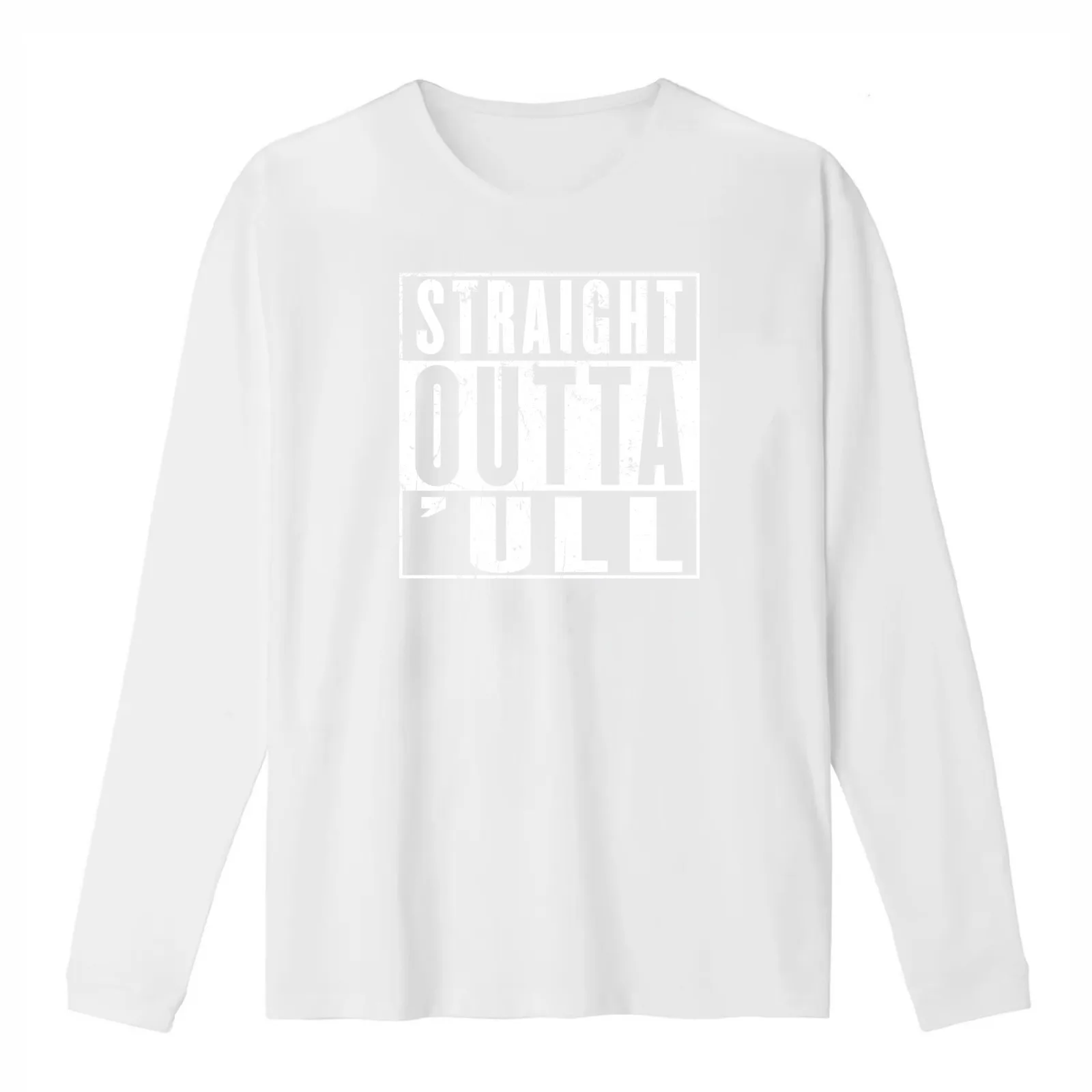 Straight Outta Hull ('ull) Funny Kingston Upon Hull East Riding of Yorkshire T-Shirt Summer Casual Cotton Tee Unisex Men Women