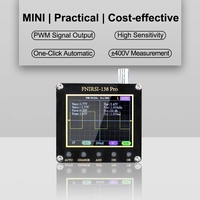 FNIRSI 138pro Handheld Portable Digital Oscilloscope 2.4 Inch Multi-function Digital Oscilloscope One Button logic analyzer