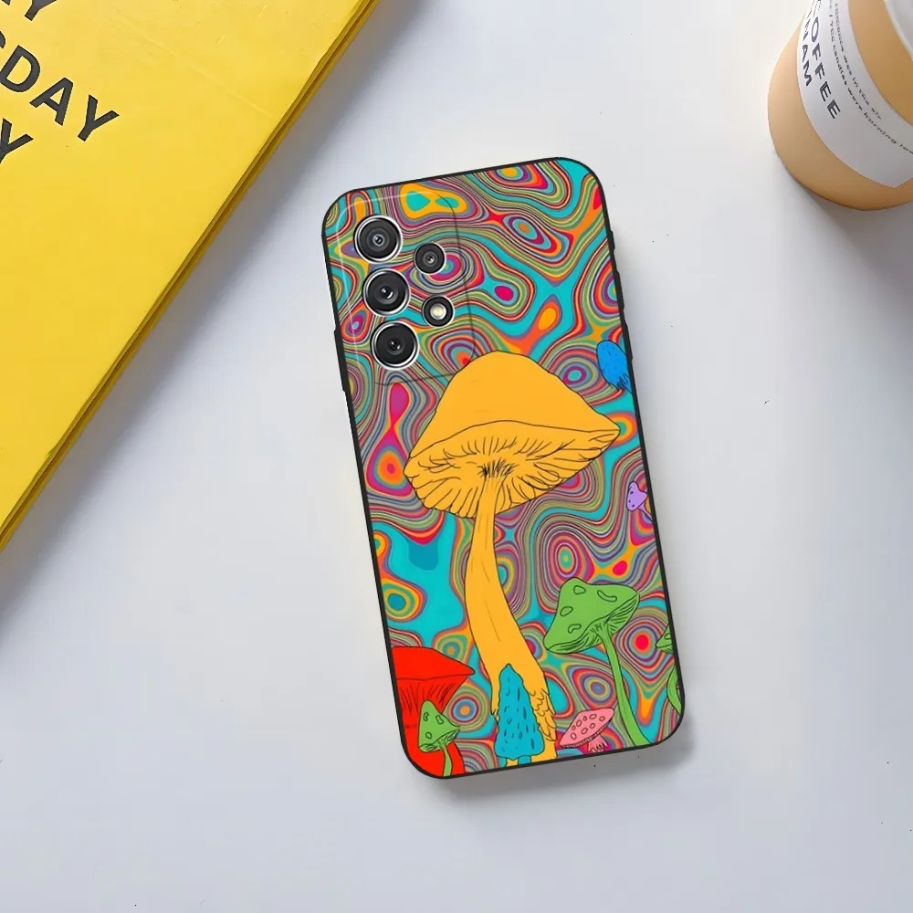 Eye Hand Mushroom Dream Phone Case for Samsung Galaxy S23 Ultra S24 S22 S20 Fe S21 Plus A54 A34 A24 A53 M54 Note 20 Cover