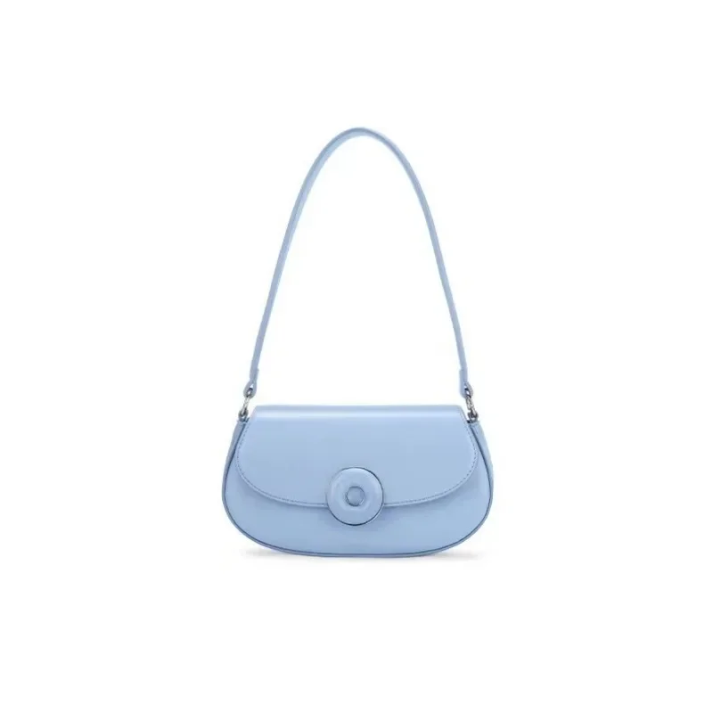 Shoulder Bags for Women PU Leather Fabric Summer New Fashion Temperament Solid Color Casual Simple Sweet Daily Commute Shopping