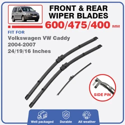 For Volkswagen Caddy 2K Pre-facelift 2004 2005 2006 2007 Maxi Life Maxi Panel Front Rear Wiper Blades Windshield Accessories