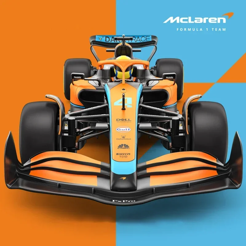 1:24 Alloy Luxury Vehicle Diecast Cars Model Toy DieCast 2022 F1 MCL36 #3 Daniel Ricciardo #4 Lando Norris