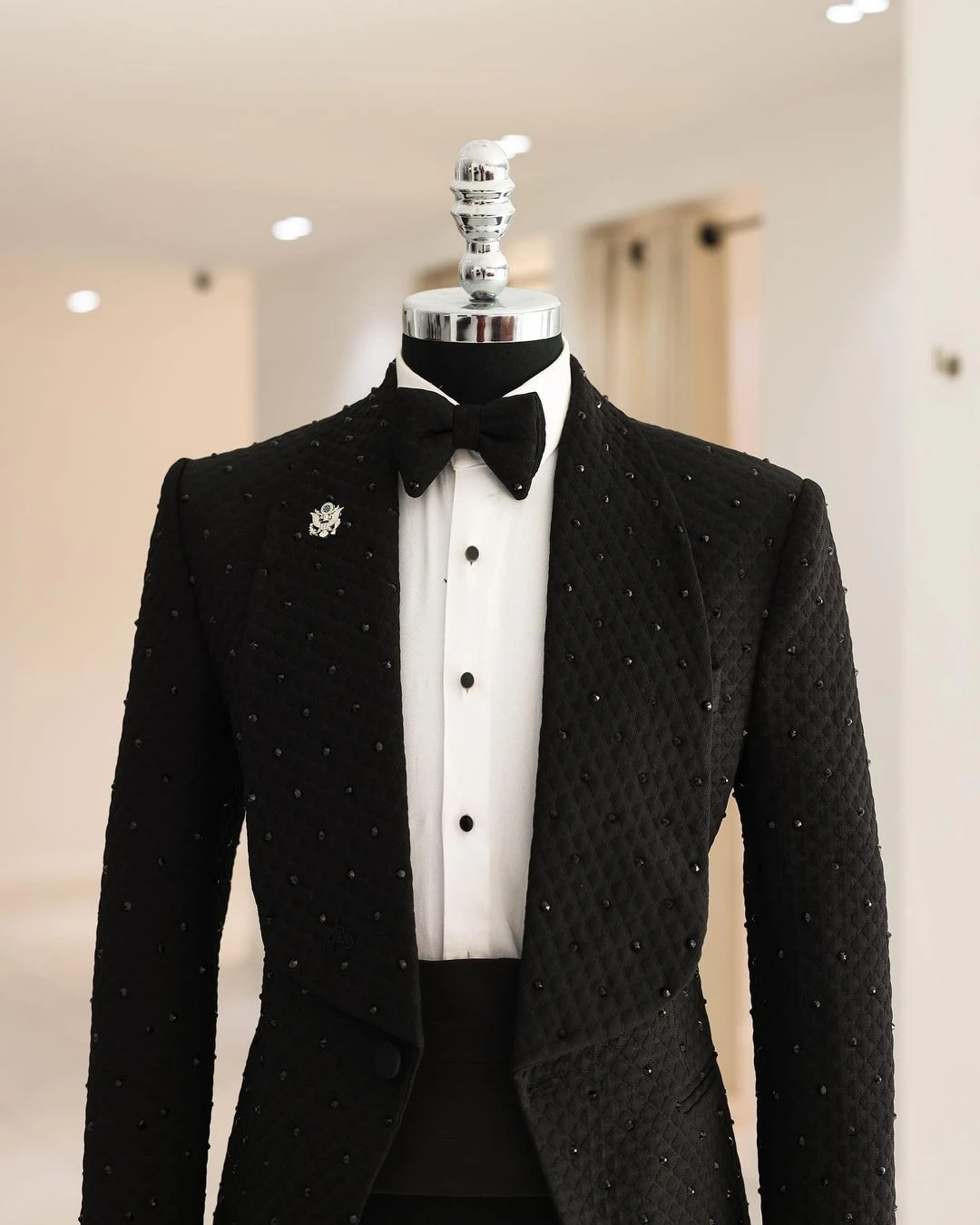 Schwarze Männer Hochzeits anzüge Bräutigam tragen Schal Revers Smoking für männliche Business Party Blazer 2 Stück (Jacke Hosen) Kostüm homme