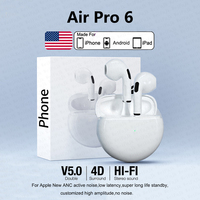 Original Air Pro 5 TWS Max Wireless Bluetooth Earphones Mini Earbuds Sports Noise Cancelling Headset For Apple iPhone Headphones