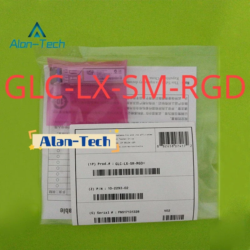 GLC-LX-SM-RGD 1000BASE-LX/LH gaspille 1310nm 10km Industriel DOM Duplex LC SMF Transcsec Tech