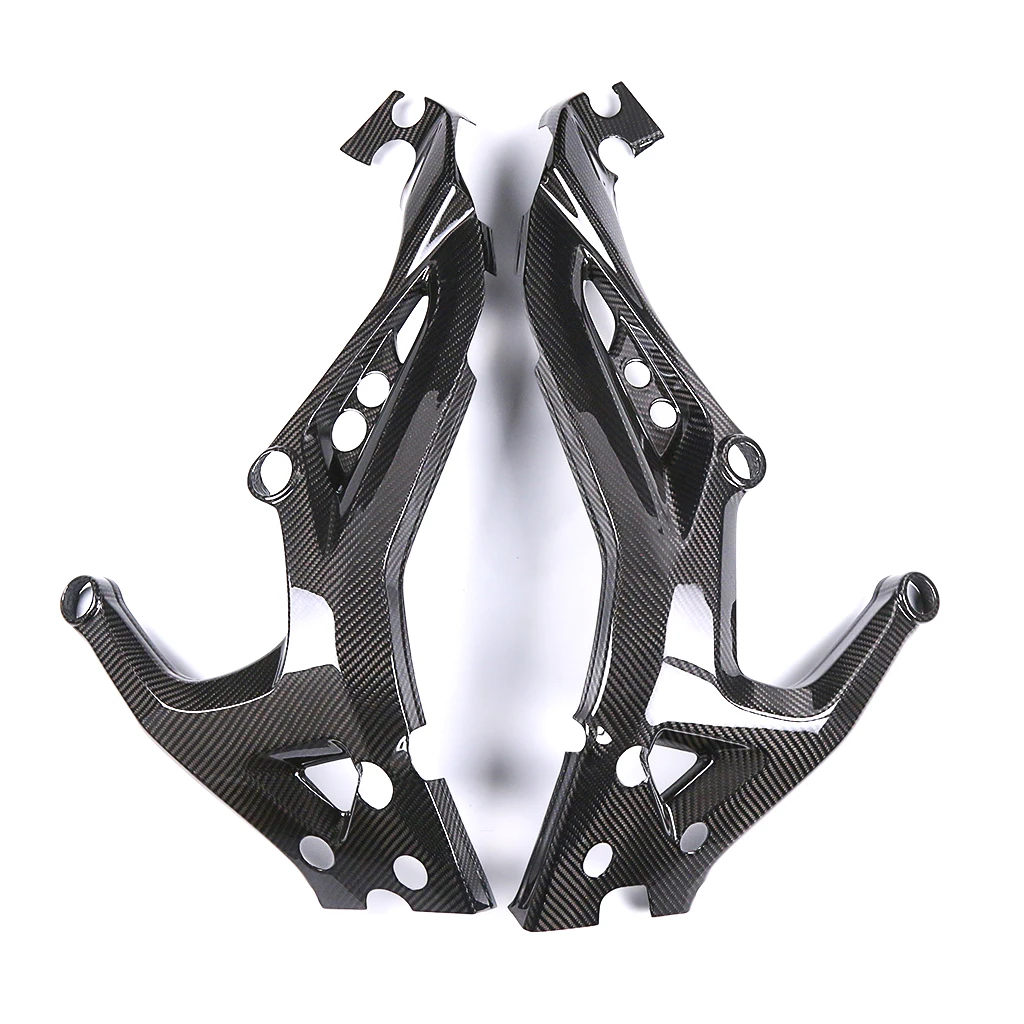 For Yamaha MT09 MT 09 MT-09 XSR900 2017 2018 2019 2020 100% Carbon Fiber Frame Covers Protectors Motorcycle Accessories