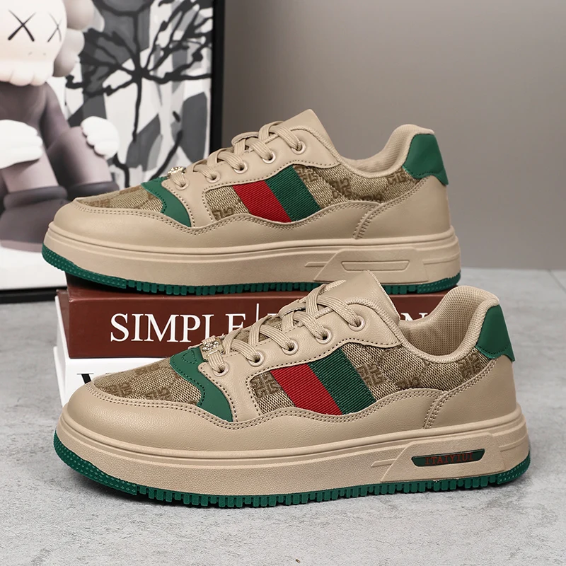 2026 Couple Style Board Shoes Retro All Comfortable Street Fashion Shoes Non-slip Wear Outdoor Casual Board Shoes