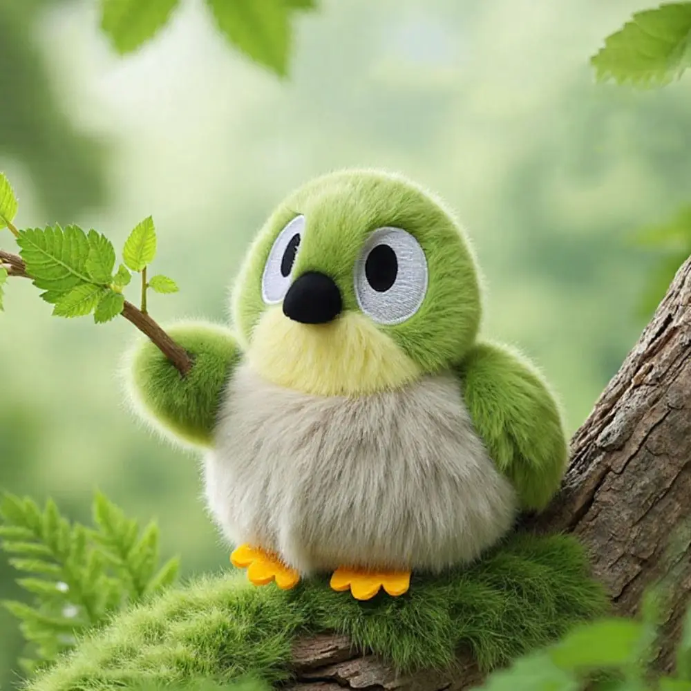 

PP Cotton Green Sun Bird Plush Toys Fluffy Soft Bird Plush Stuffed Toy Ins Comfortable Animals Bird Plush Toys Birthday Parties