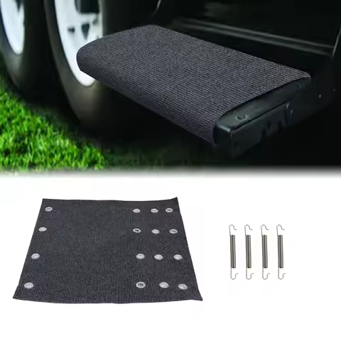 1set Caravan Step Non Slip Mat For Caravan Motorhome Steps Haba Easy Fit &amp; Easy Clean Camper Accessories