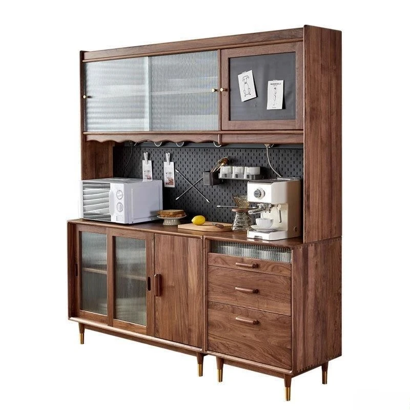 

North American Black Walnut Solid Wood Cherry Wood Restaurant Modern Simple Wall Locker