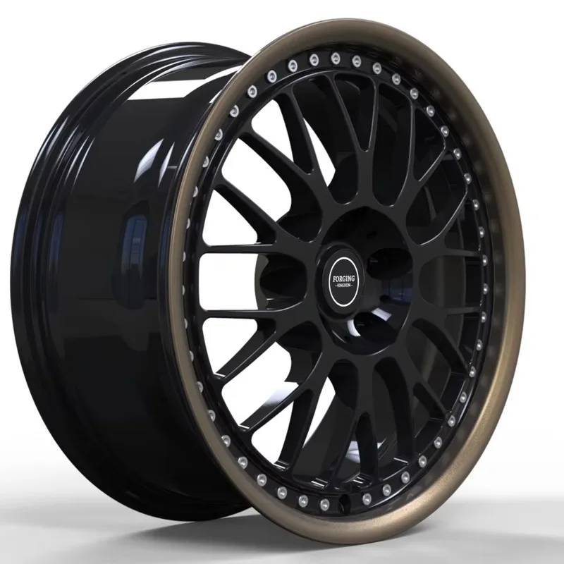 Izable:High-End Two-Piece Forged Alloy Car Wheels 18-23 Inches Various Hole Spacings 5*108 5*114.3 5*120 5*112 35mm Studs
