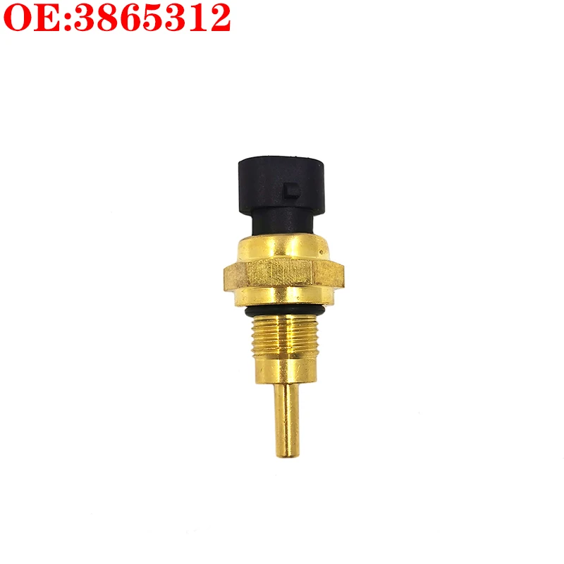 Construction Machinery Excavator Accessories 3865312 Water Temperature Sensor for Cummins Engine The Latest High Quality Parts