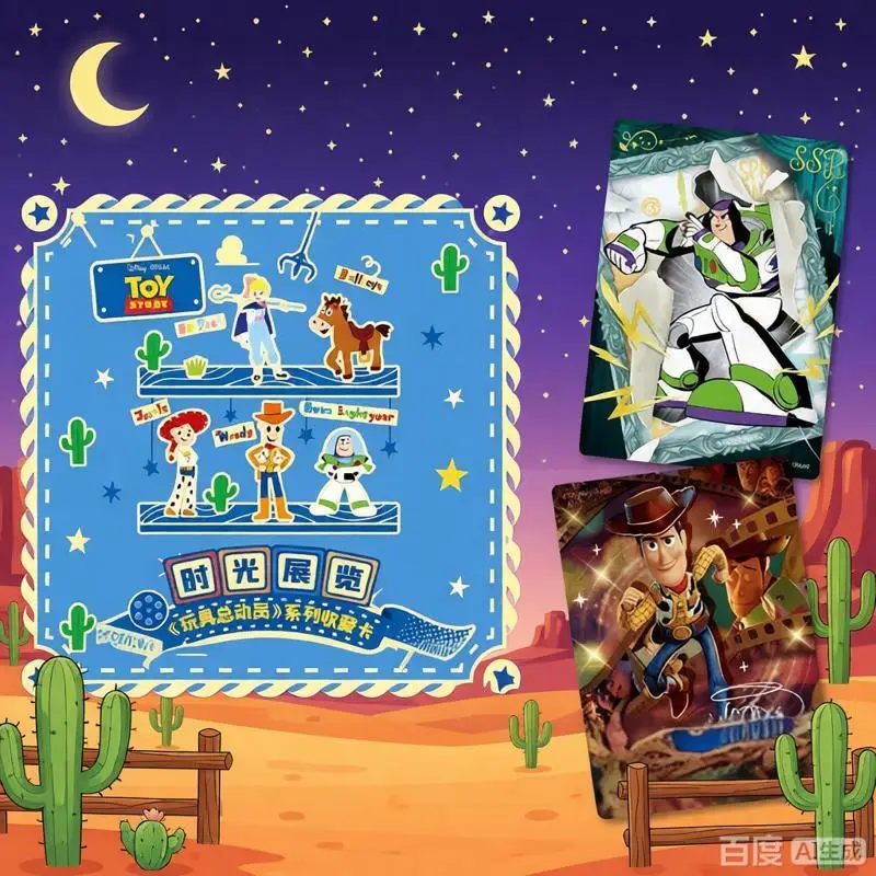 

Genuine Card.Fun Disney Toy Story Collectible Trading Cards Blind Box Mini Card Official Movie Merchandise Licensed Gift Fans