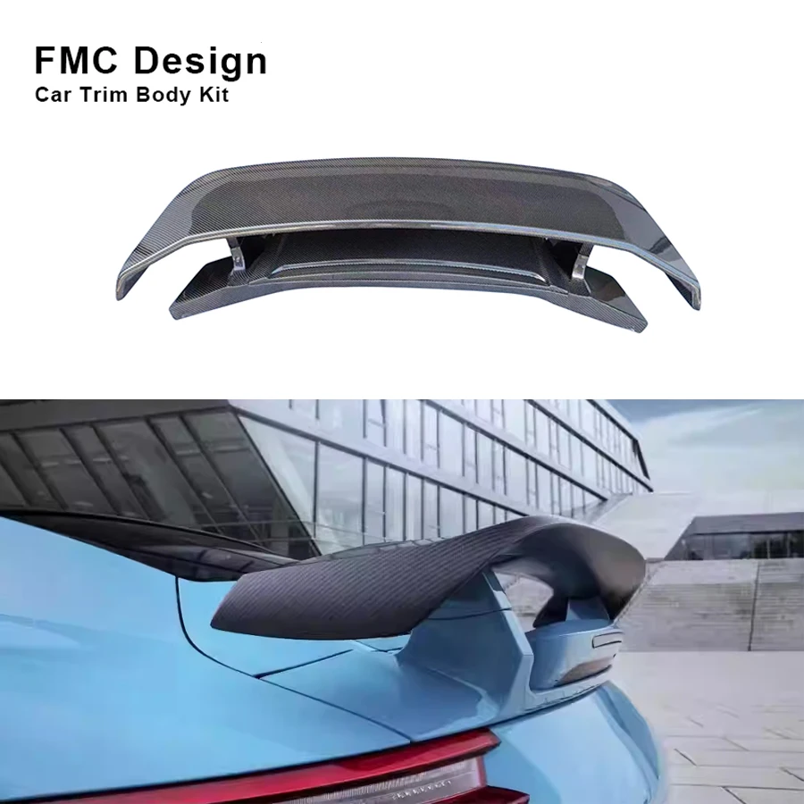 Carbon Fiber Techart Style Car Rear Trunk Spoiler Rear Wing Tail Wing Parts For Porsche 911 991.1 991.2 Upgrade Body kit