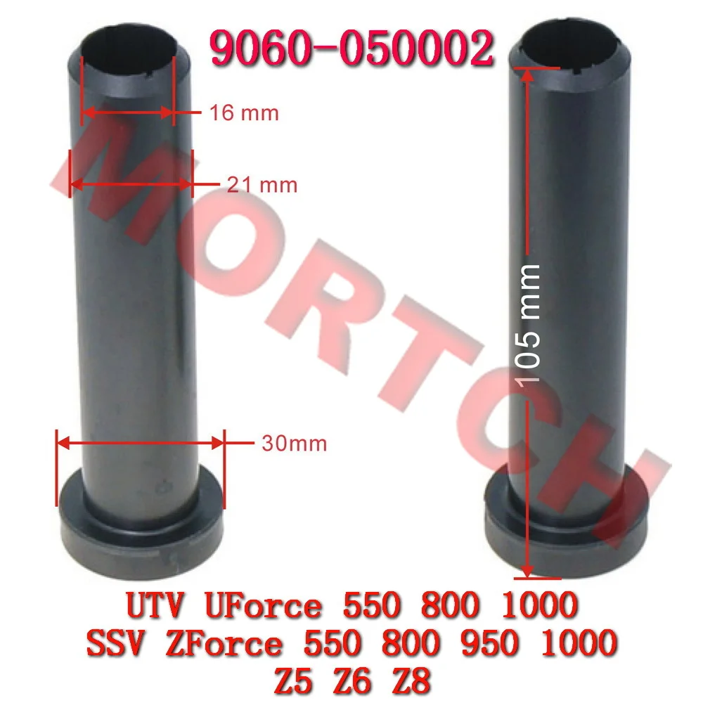 

2pcs in the bag Long Bush Suspension Arm 9060-050002 For CF MOTO SSV UTV CF500 600 625 800 1000 UForce 1000 800 ZForce 800 Trail