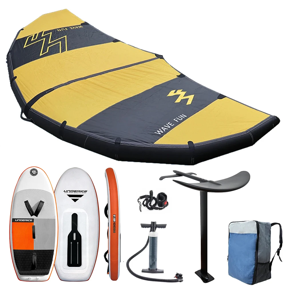 

UICE Surfing Wing Foils SUP Board Hydrofoil Wind Set 105L/104L Foil Board of 5.0㎡ Wingfoil Board With Hydrofoil