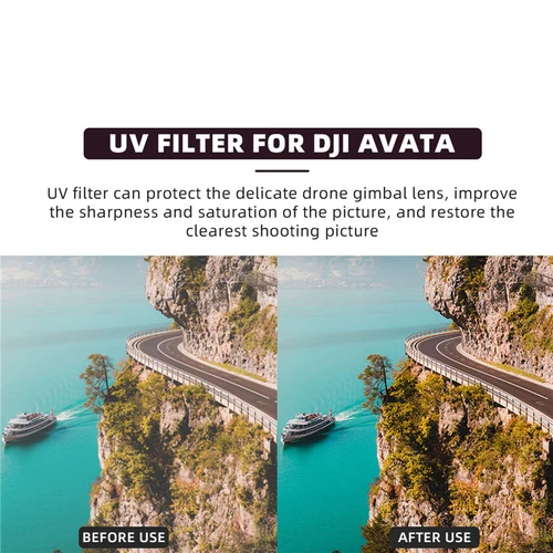 Imagen 2 del producto Para DJI Avata ND juego de filtros para DJI Avata Drone FPV Combo MCUV CPL NDPL/ND4/ND8/ND16/ND32 para DJI Avata Drone Accesorios