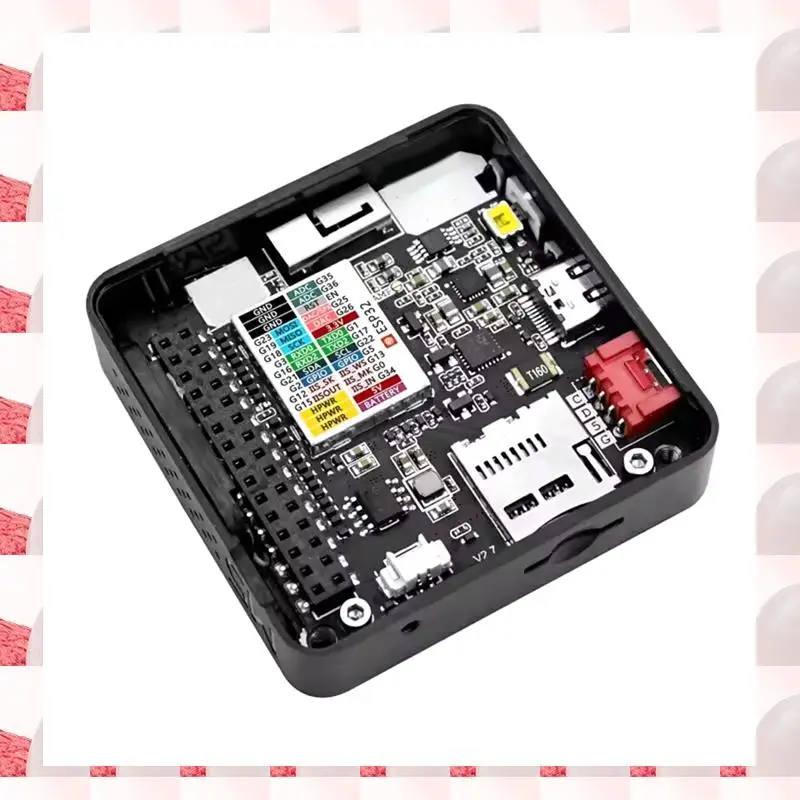 

ABGN Esp32 Basic Core Lot Development Kit V2.7 2-дюймовый полноцветный HD-дисплей Ips Встроенный динамик Слот для Tf-карты