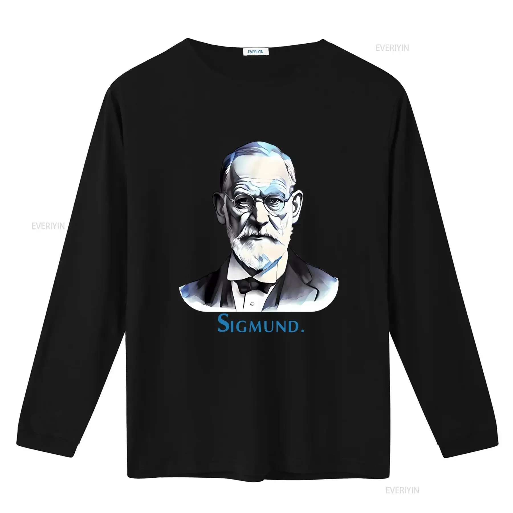 2023 Freud ??s Last Session Sigmund Movie Promo T Shirt for Fashion  vintage Washed homme Soft graphic Casual Comfortable