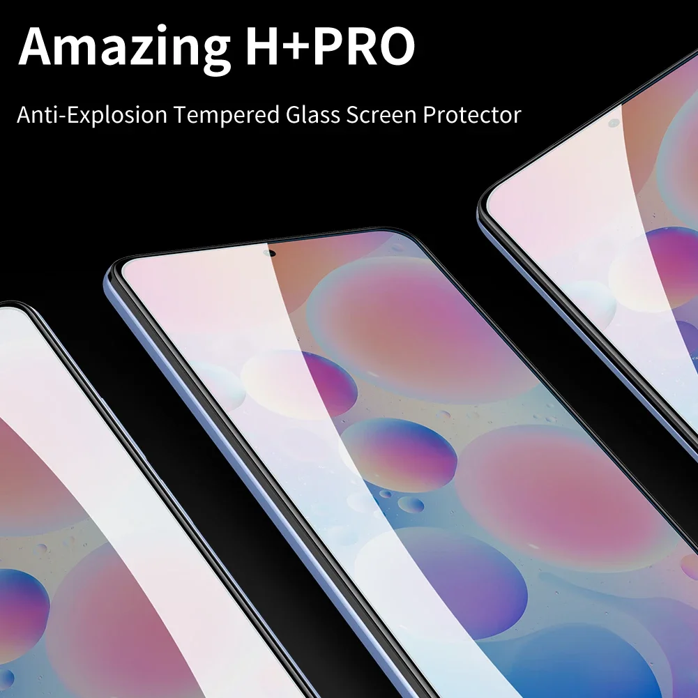 dla Xiaomi POCO X5 Pro X4 X3 NFC F4 F3 M3 Mi 12T 11T 10T 9T Szkło hartowane Nillkin Screen Protector Redmi Note 12 10s 9s 9 Pro