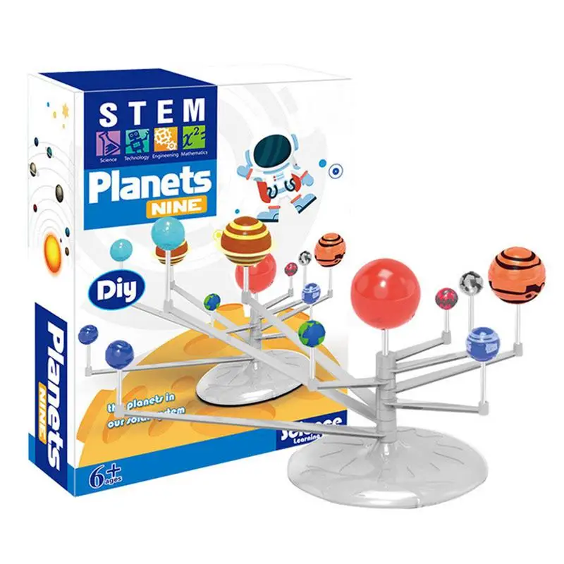 

Модель Солнечной системы «сделай сам», модель астрономической планеты, игрушки, подарок, модель солнечной системы для детей и подростков, астрономическое пространство, подарки для детей