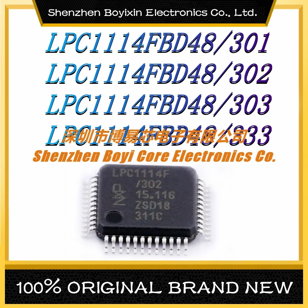 

LPC1114FBD48/301 302 303 333 Package: LQFP-48 New Original Genuine