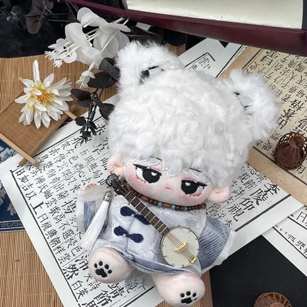 New Chinese Style Doll Clothes DIY Doll Toys Dresses Suits Fashion Boy Girl Doll Pants 20cm Cotton Dolls