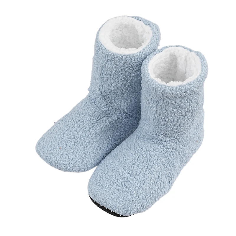 Mntrerm Winter Wärme postpartale Hausschuhe für Frauen Innen boden ruhige Idee Stoff weiche Baumwoll stiefel für Paare – Detail 22