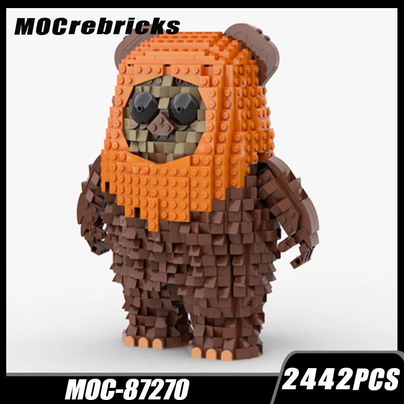 

MOC-87270 Space Wars Brown Monster Building Block House Brick Model DIY Puzzle Originality Kid Education Toy Christmas For Gifts