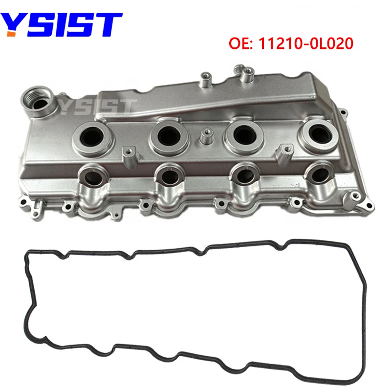 

New Aluminum Engine Valve Cover for TOYOTA Hilux 1KD 2KD-FTV Hiace 4Runner 2.5 3.0L 2003-2017 11210-0L020 112100L020 11210-30110