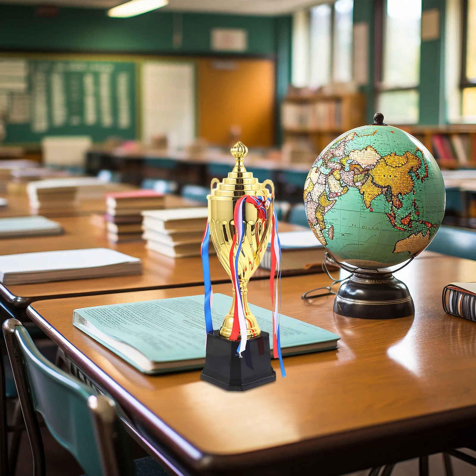 Metal Trophies For Sports Competition Championship Award Durable Trophy For School Events Teams Portable Sports Trophy