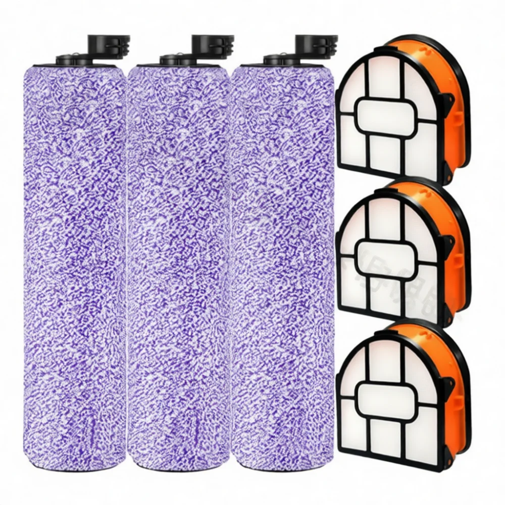 High Efficiency Hepa Filter And Brush Roller For Shark WD100 WD101 AW201 WD201 Vacuum Cleaner Daily Maintenance Utility Set