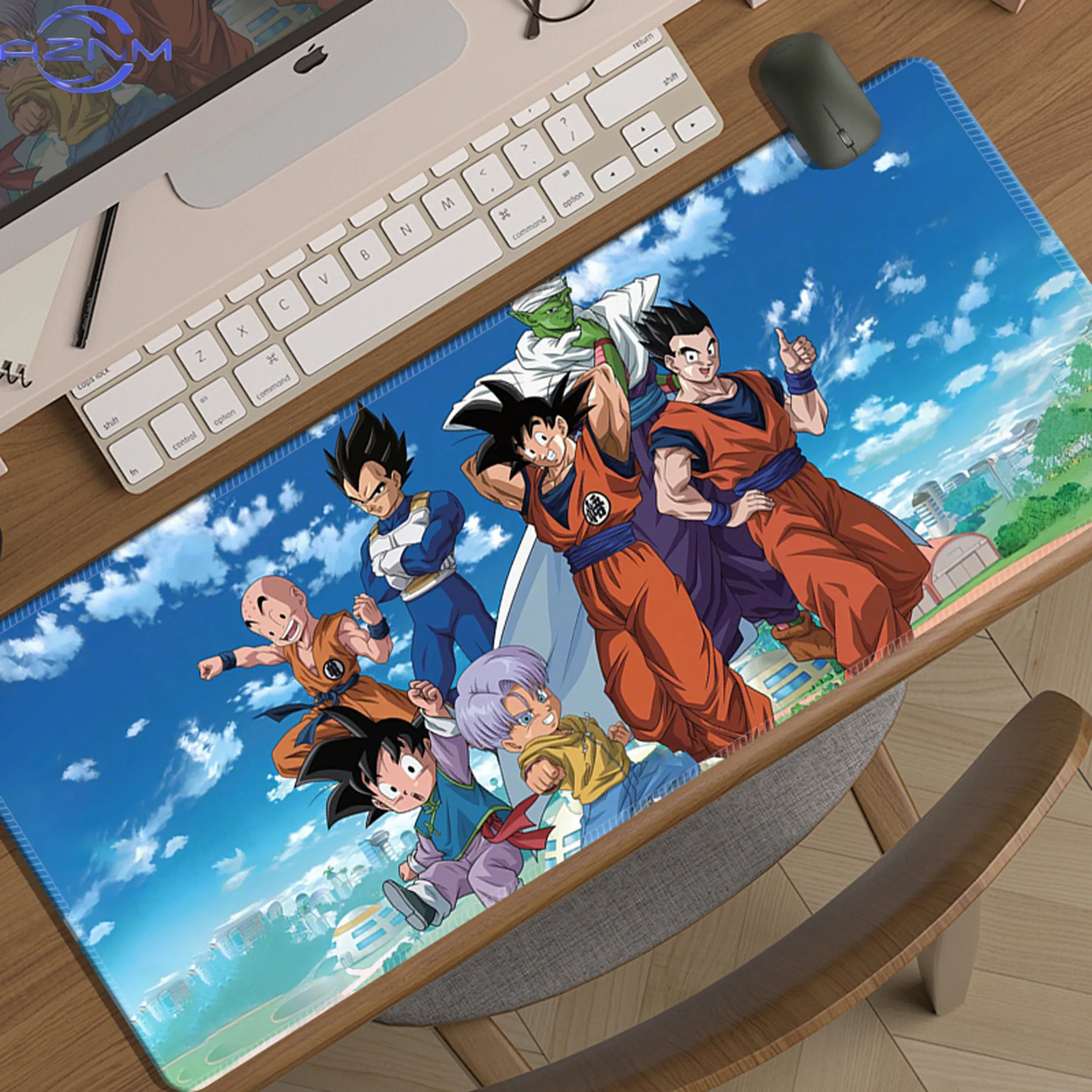 Big Gaming Desk Pad Non‑Slip Mouse Pad Waterproof Surface For Gamer Laptop Desktop Home Present