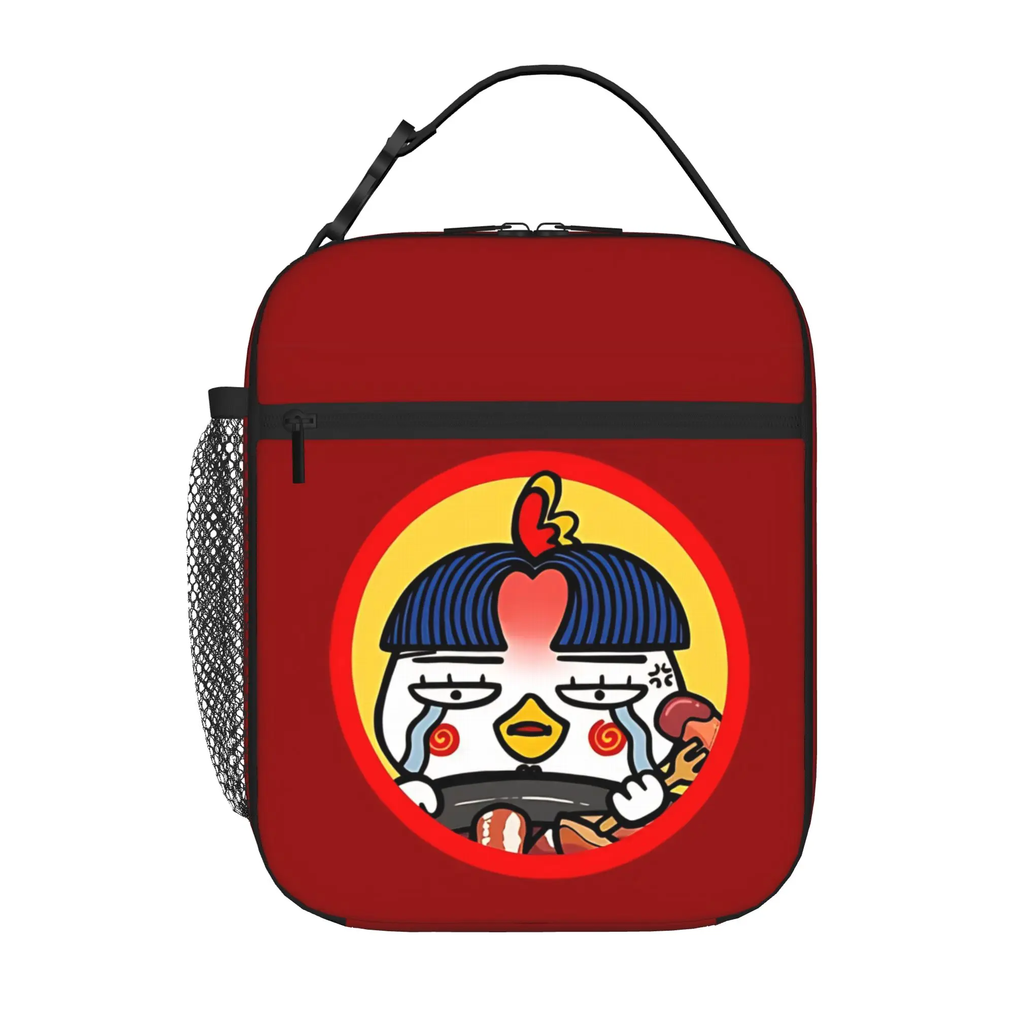 1 Piece Portable Lunch Container Chicken  Zipper Closure Durable Pocket Samyang For Lunch Box Bag