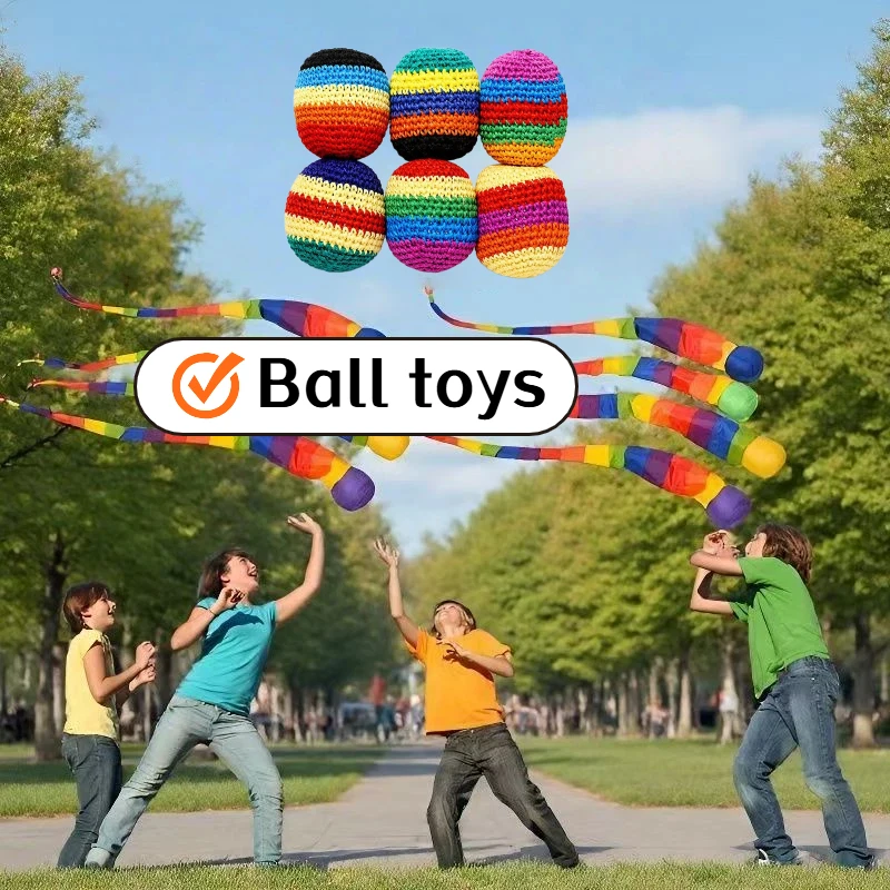 

Colorful Handmade Yarn Sandbags Weaving Small Sandbags For Beginners Juggling Balls Throwing Needle And Thread Balls Home Decor