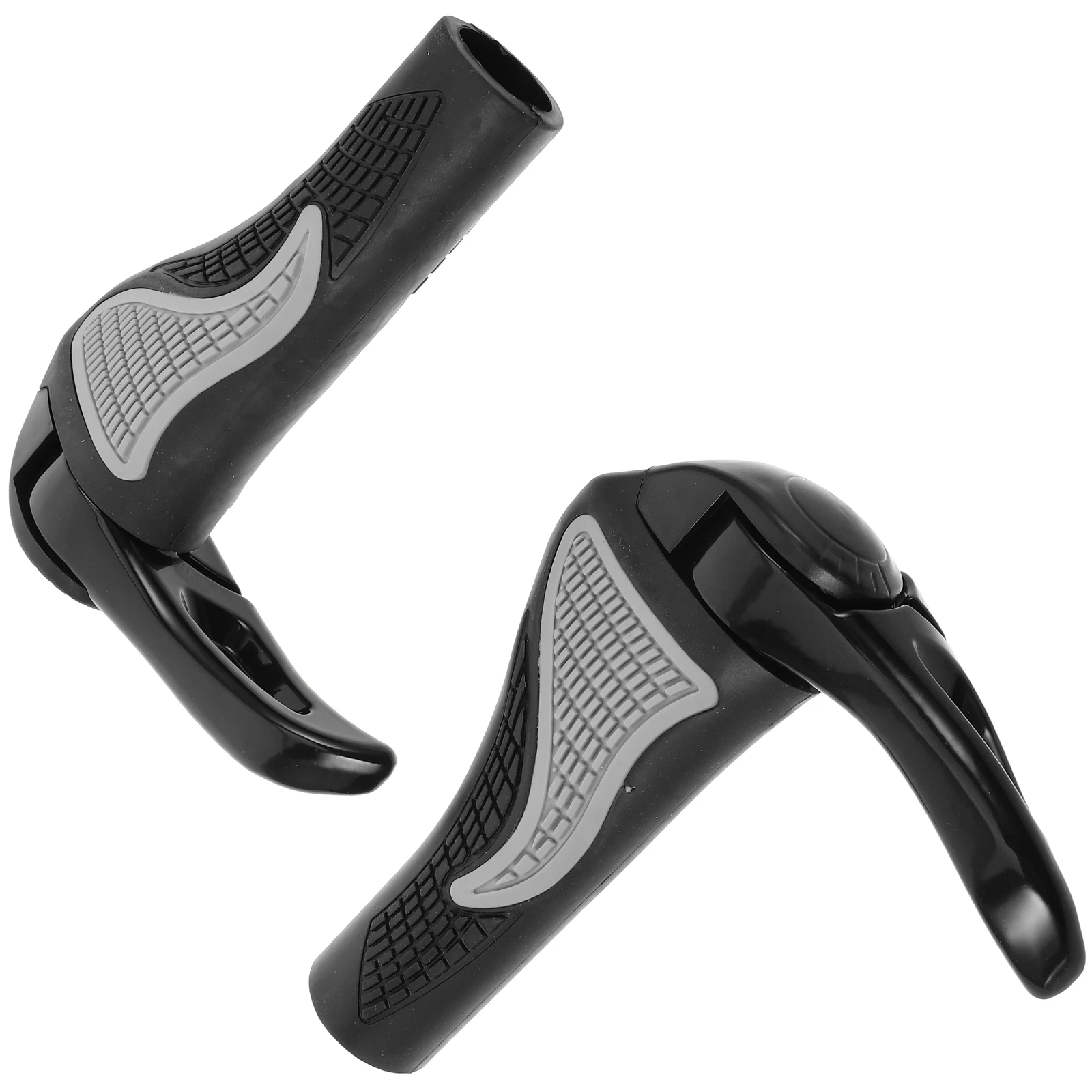 

Bicycle Handlebar Grips Rubber Horns Comfort Non Slip Silicone Mountain Bike Accessories Ergonomic Design Aluminum Bullhorns