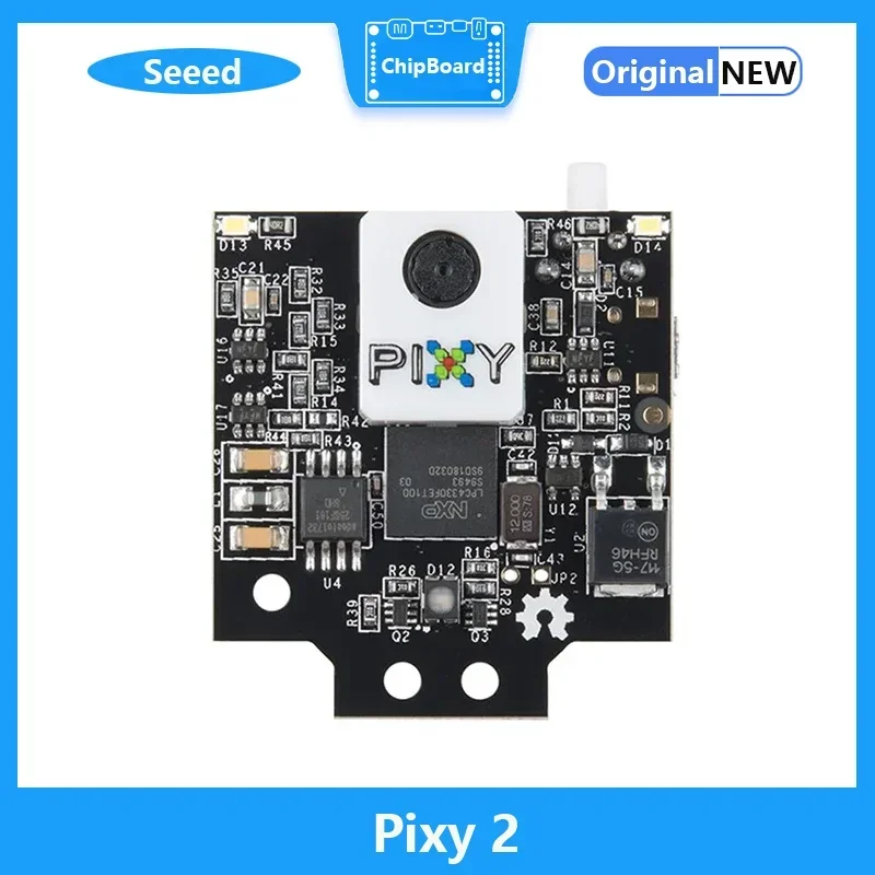 Máquina de reconhecimento de imagem com Vision Camera, Pixy 2, CMUcam5, Sensor LPC4330, 204 MHz, Aprendizagem Track Lines