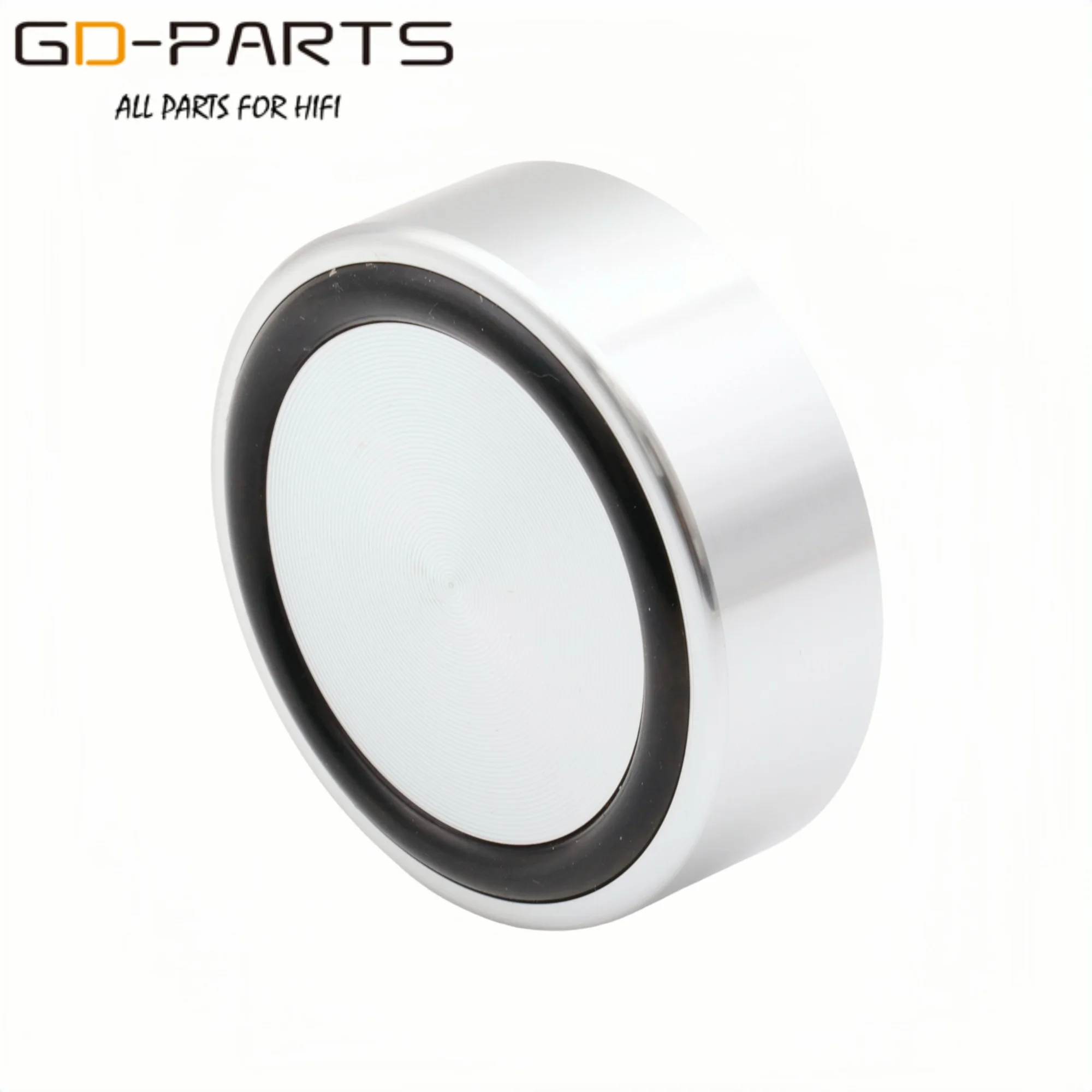 4 pcs 44*17mm CNC Gia Công Đầy Đủ Nhôm Cách Ly Đứng Cơ Sở Mat Chân Pad Cho HIFI AMP Loa DAC CD Turntable Ghi Lại Đài Phát Thanh