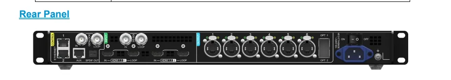 NOVASTAR MX20 LED video processor control system for led display event