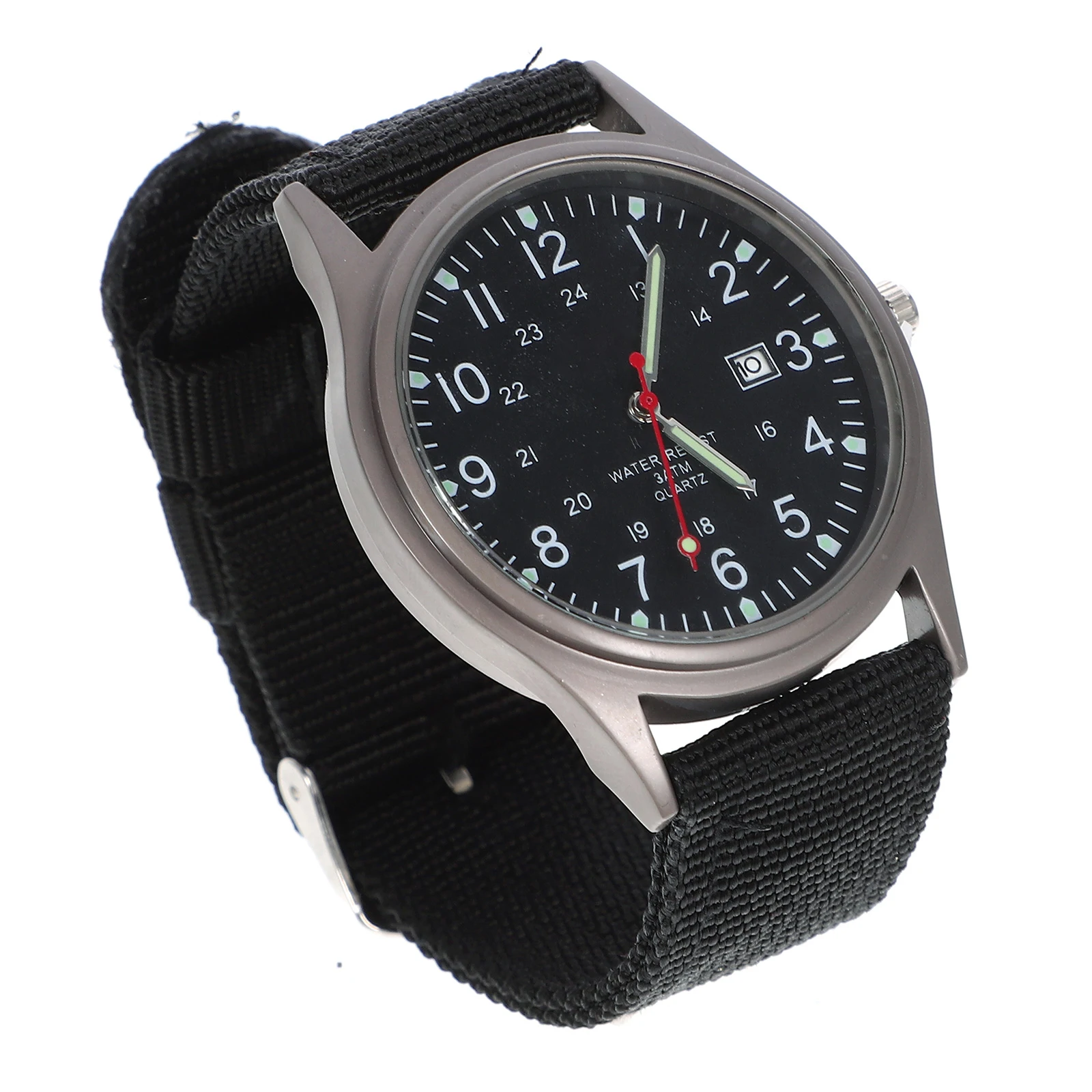 

Quartz Watch Military Wrist Men Watches Canvas Band Male Fashion Child
